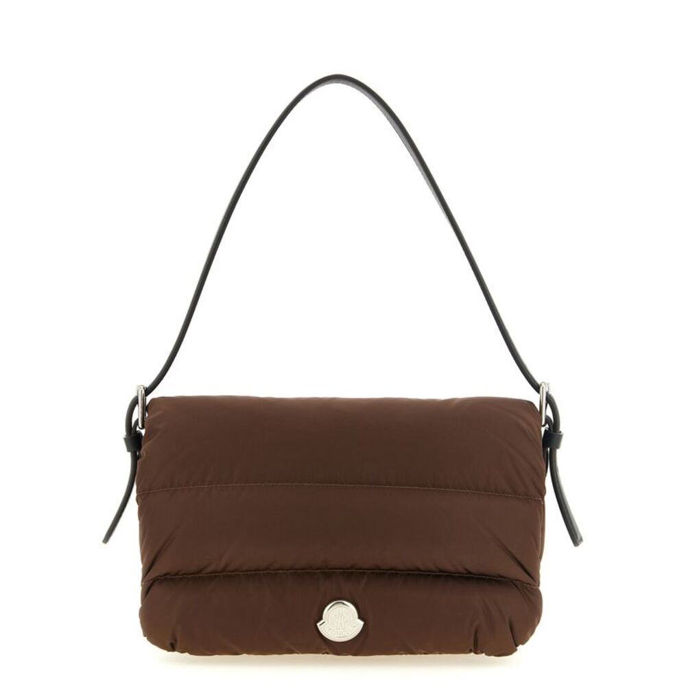Moncler Brown Polyamide Shoulder Women's Bag